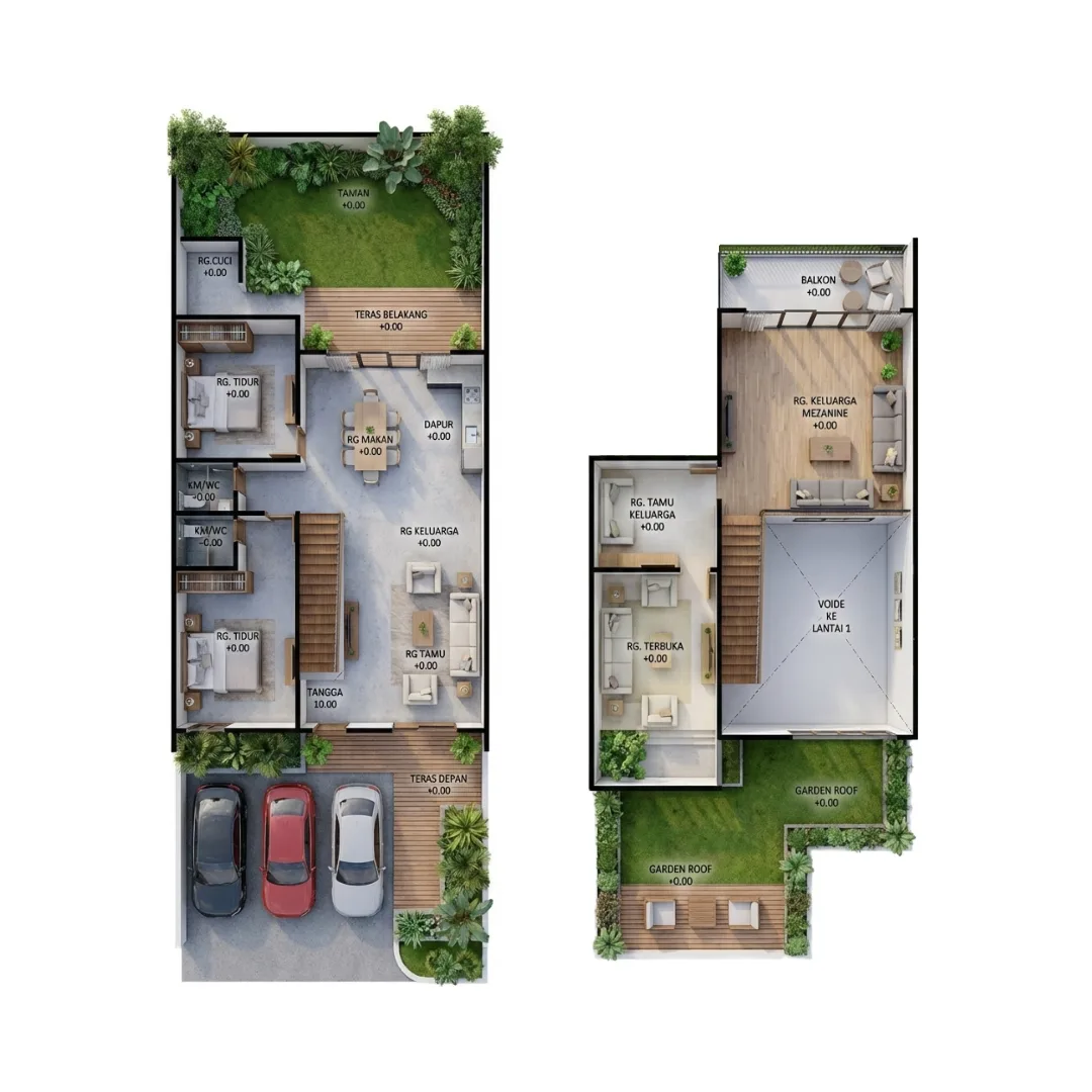 Rumah 10x11 - 2 Lantai #2