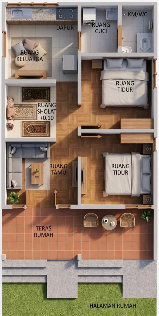 Rumah 8x6 #2