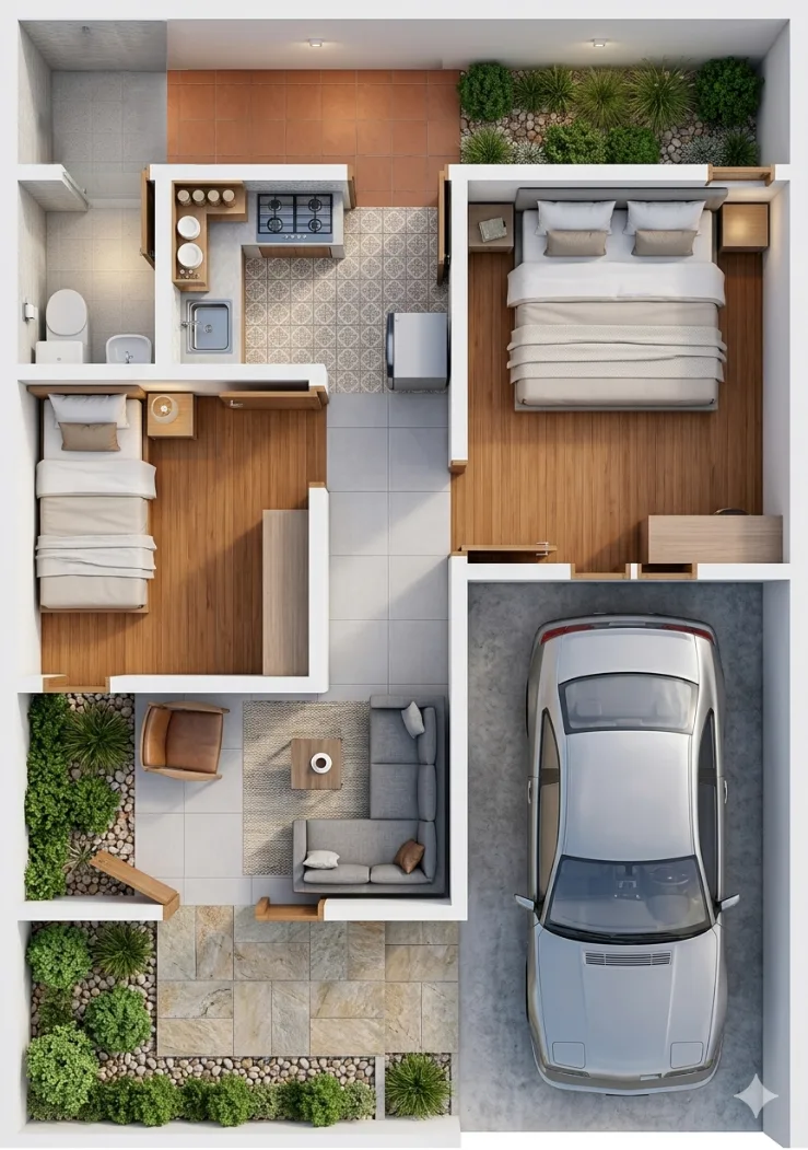 Rumah 7x6 #2