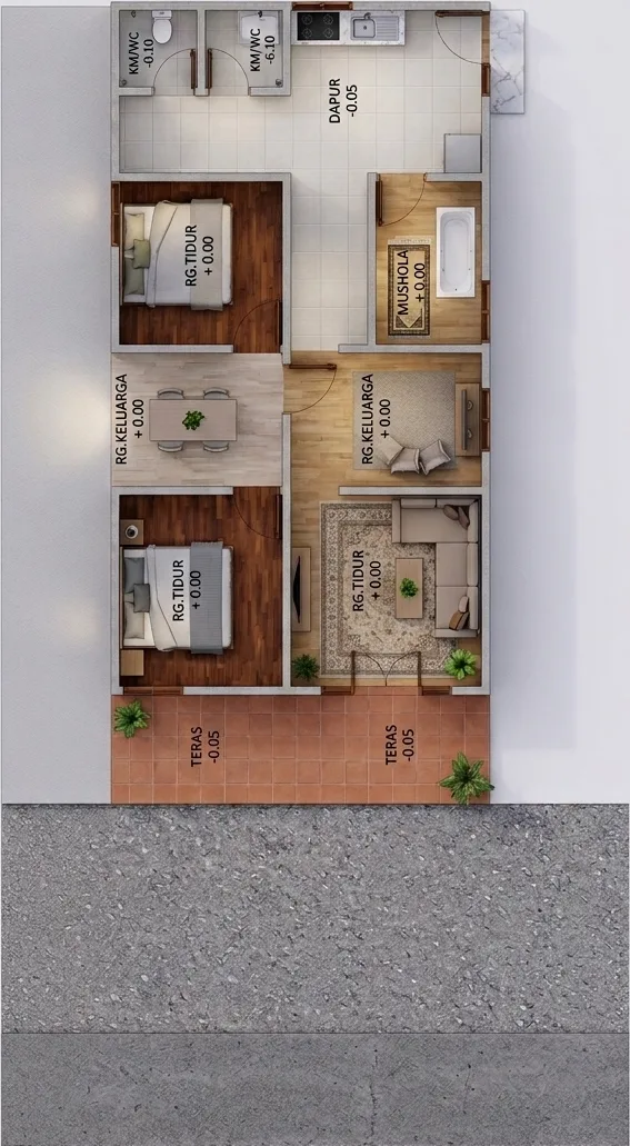 Rumah 12x6 #3
